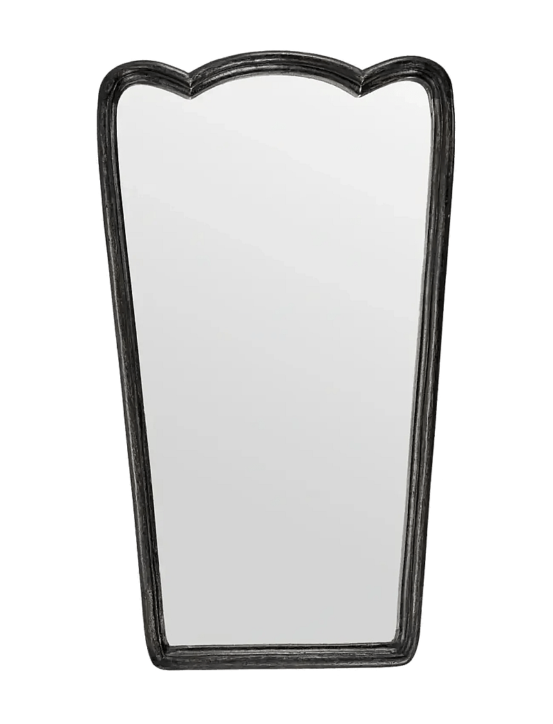 house doctor - Mirror w. frame, HDJamp, Black - wandspiegel - black - 0