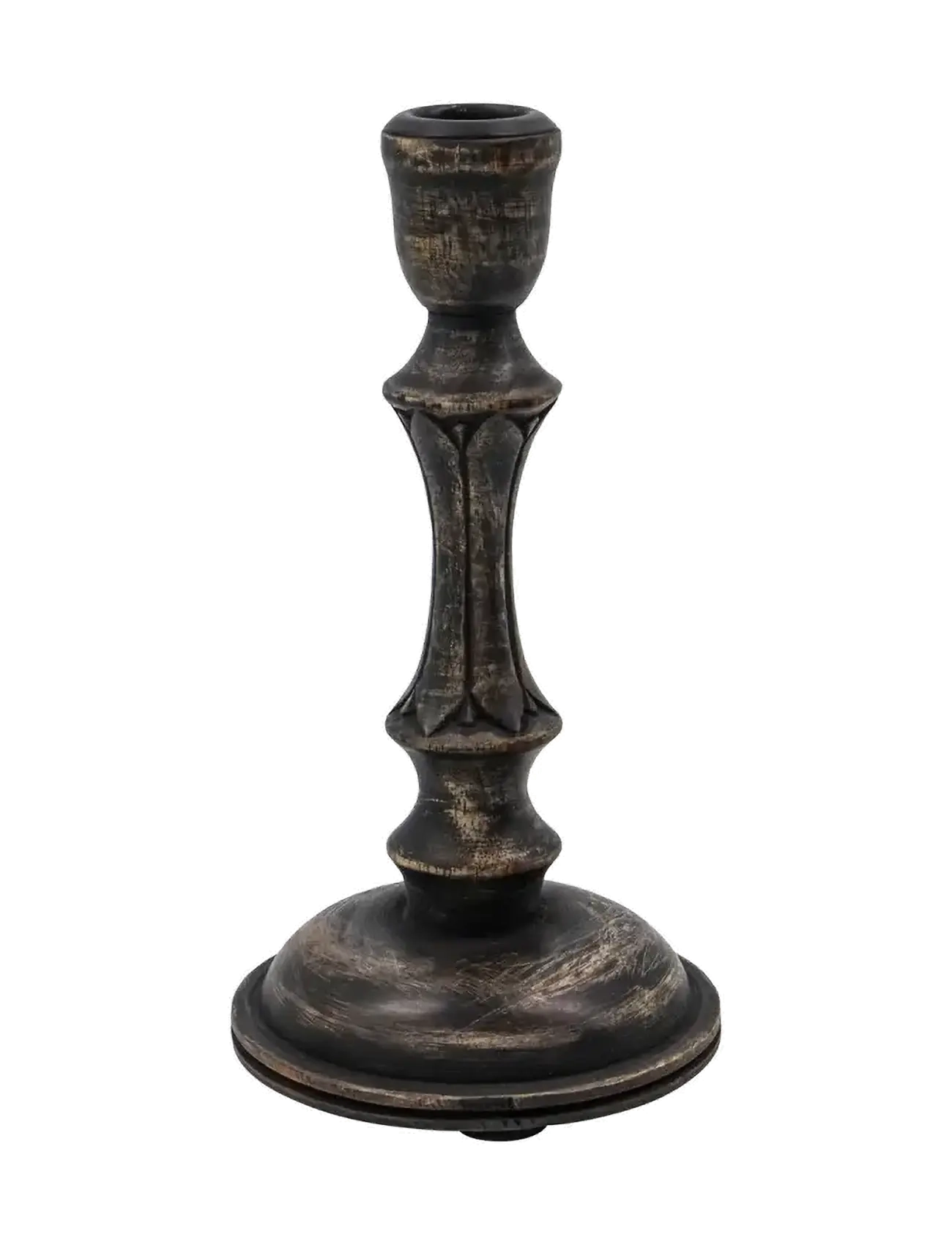 house doctor - Candle stand, HDRise, Black - kerzenständer - black - 2