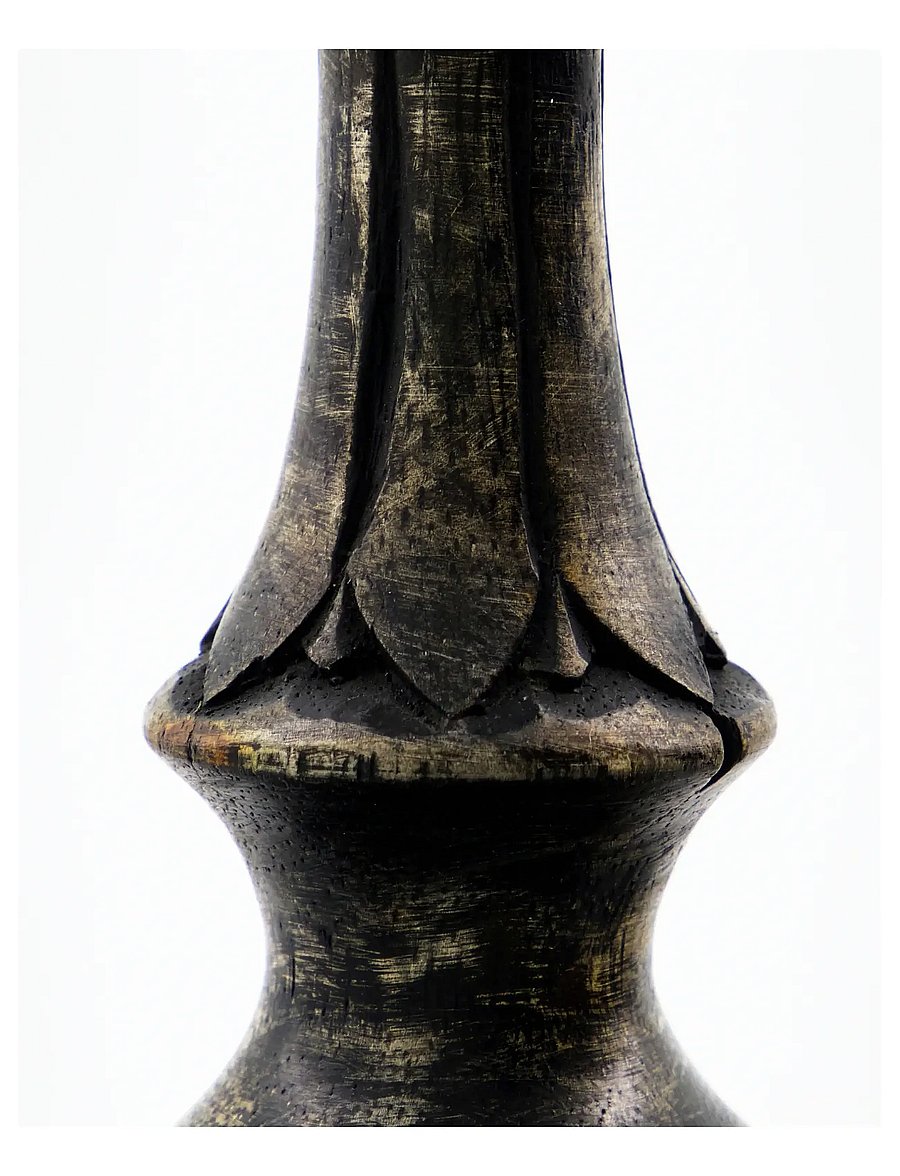 house doctor - Candle stand, HDRise, Black - kerzenständer - black - 4