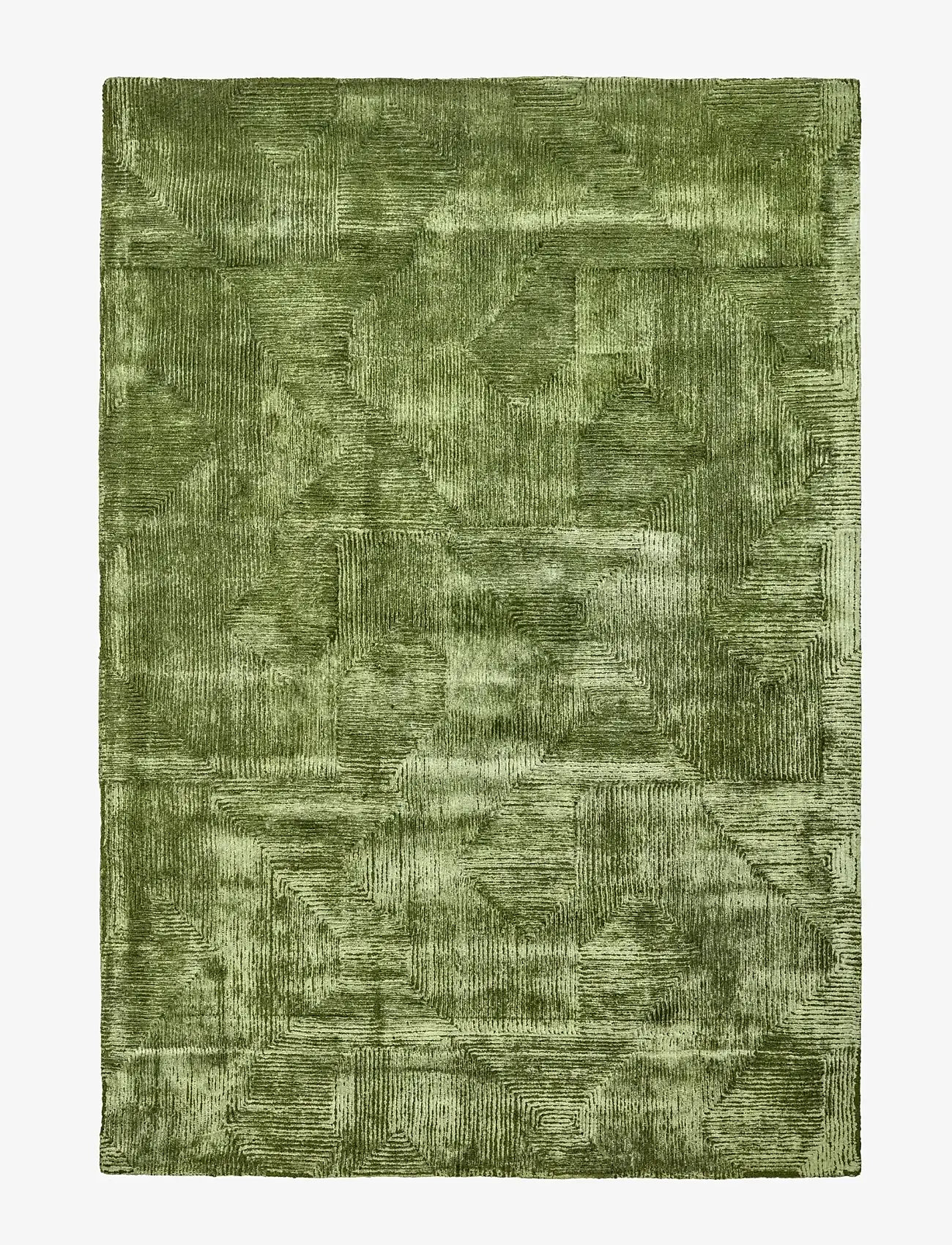 house doctor - Tæppe, HDShine, Grøn - bomuldstæpper & kludetæpper - green - 1