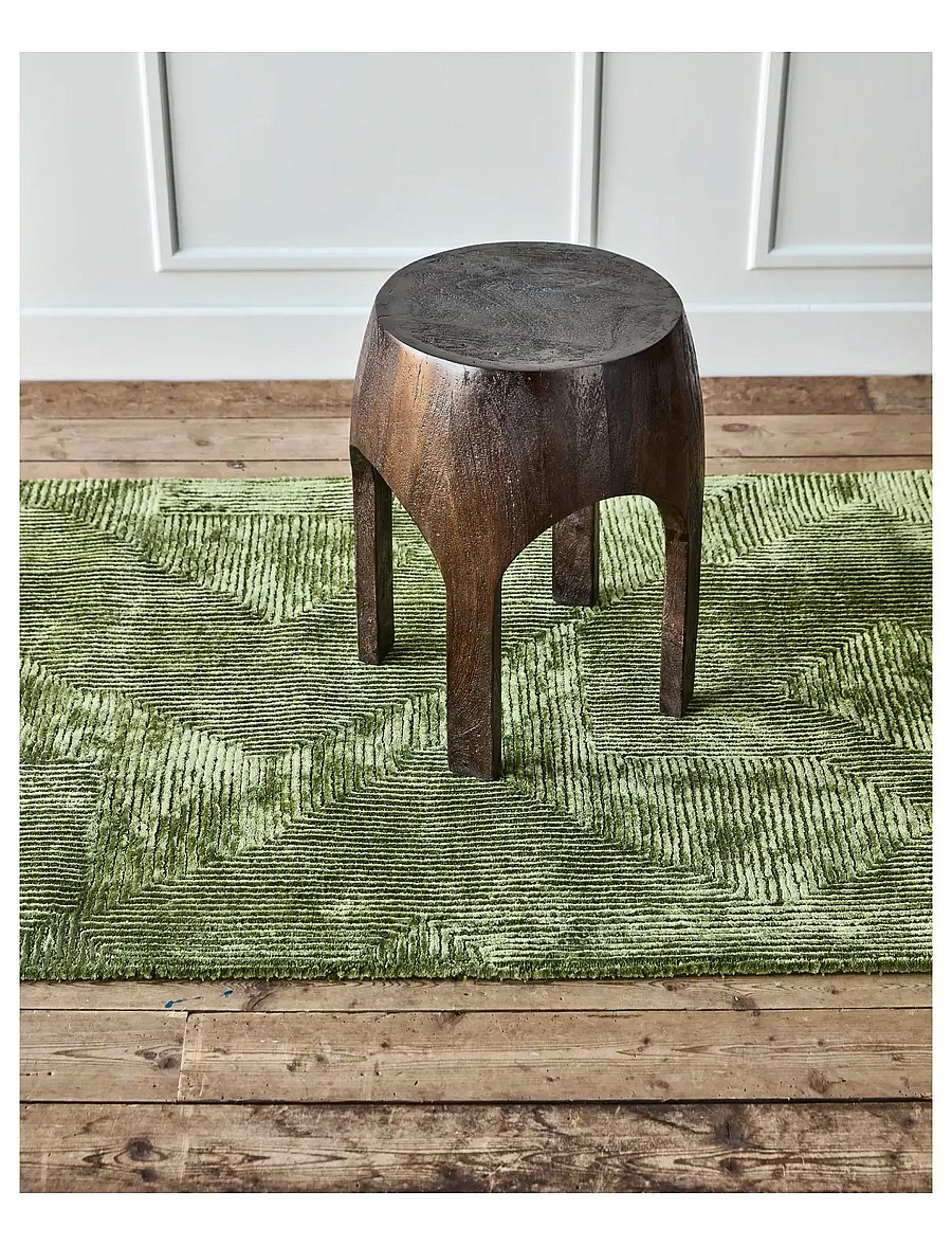 house doctor - Rug, HDShine, Green - puuvillased vaibad & kaltsuvaip - green - 0