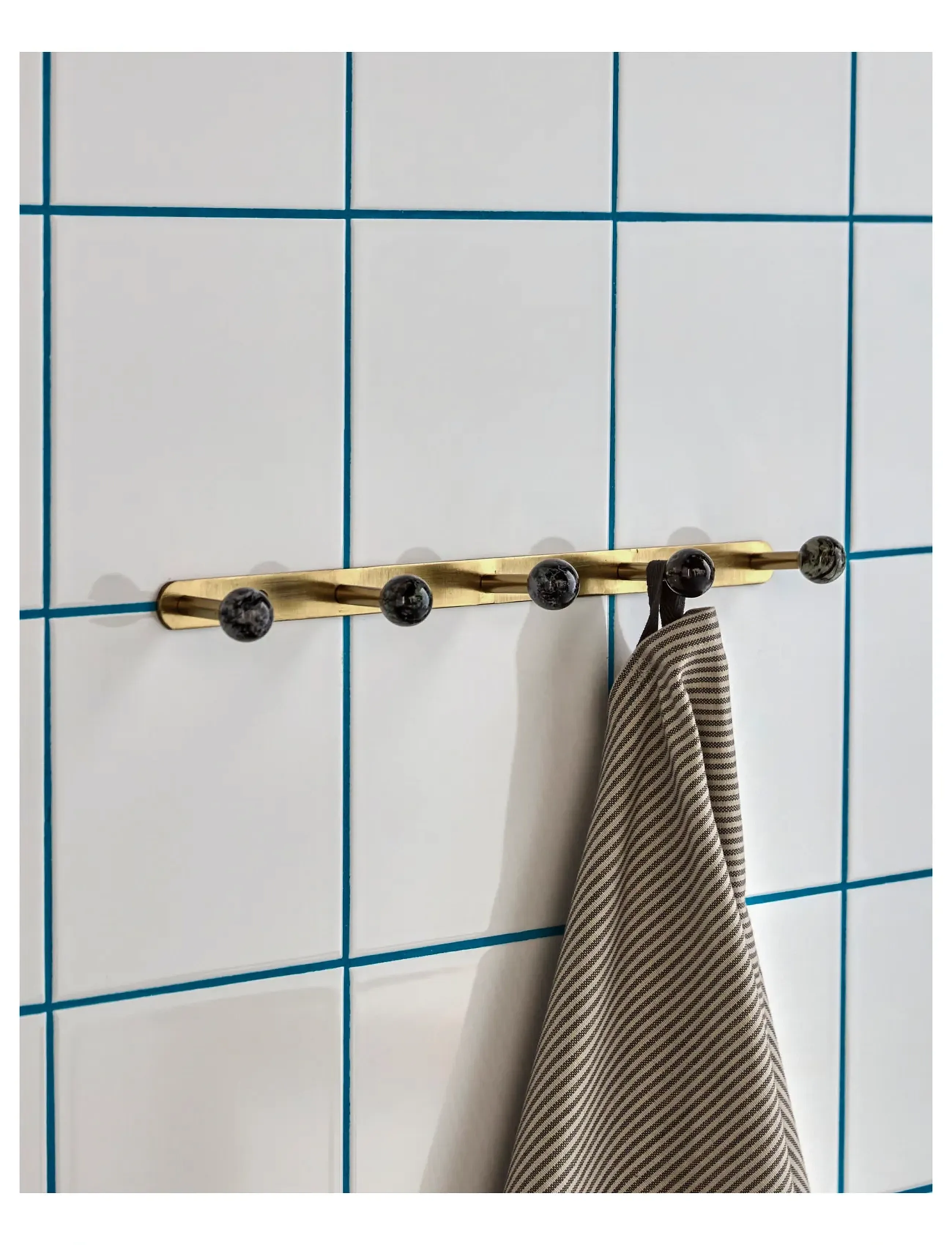 house doctor Rack, Hdball, Sort, One Size, Furniture, Gold - Coat Hooks & Racks, Homeware