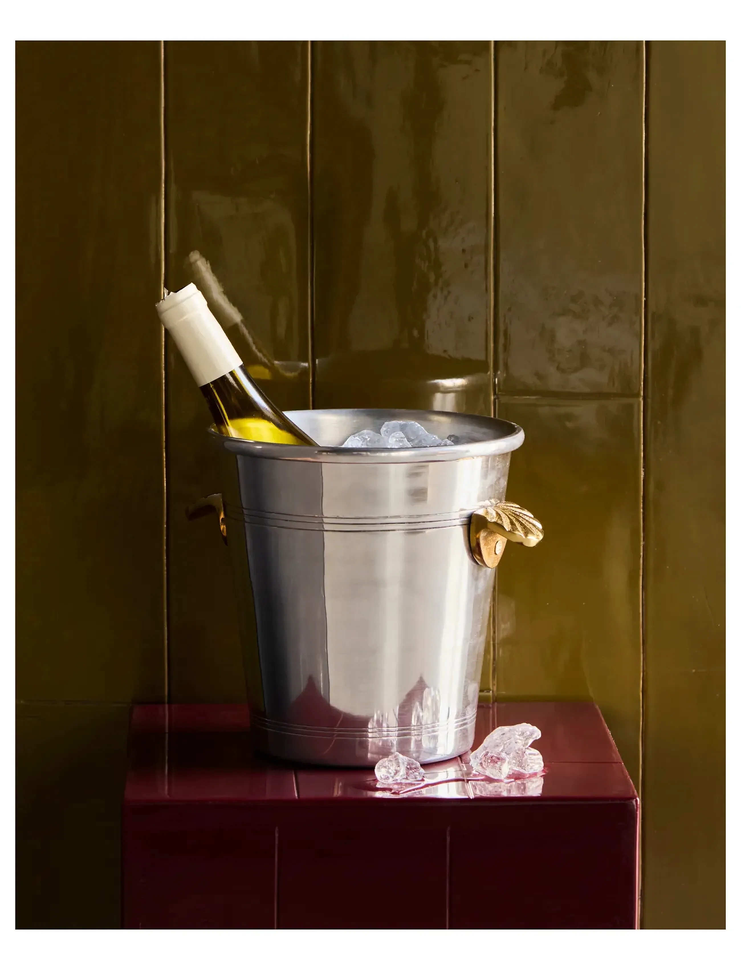 house doctor Vinkøler, Hdvind, Antik Sølvfinish, One Size, Drink & Bar Accessories, Silber - Bottle Coolers, Homeware