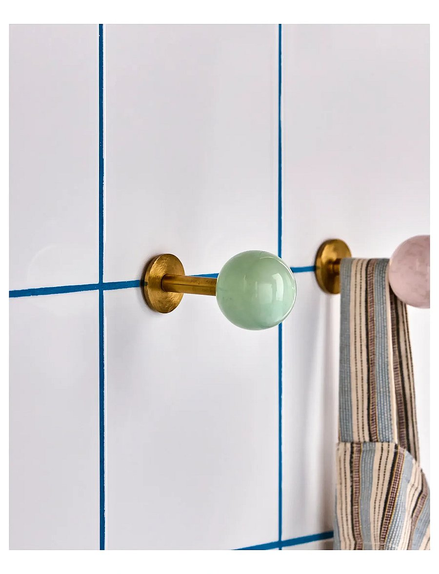house doctor - Hooks, HDBall, Aqua - konksud - aqua - 0