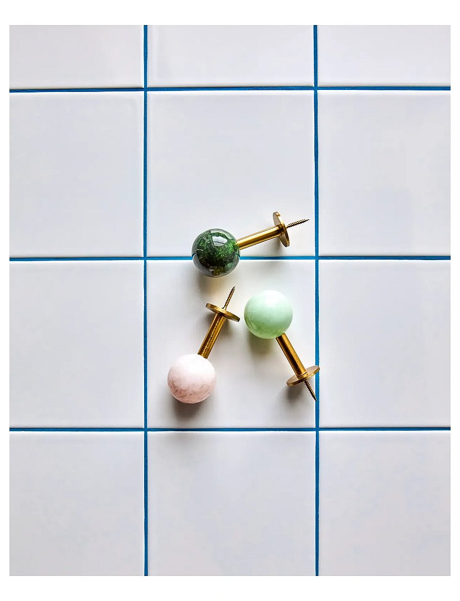 house doctor - Hooks, HDBall, Aqua - konksud - aqua - 3