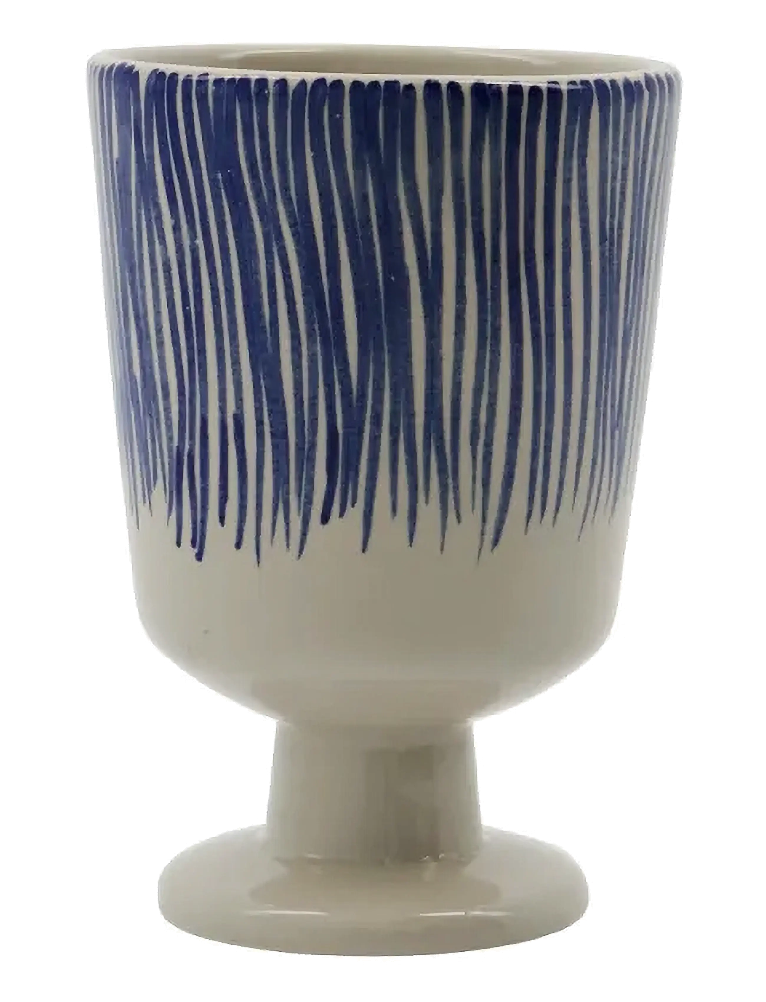 house doctor - Mug, HDDiva, Off-white, Blue - mulled wine mugs - off-white, blue - 2