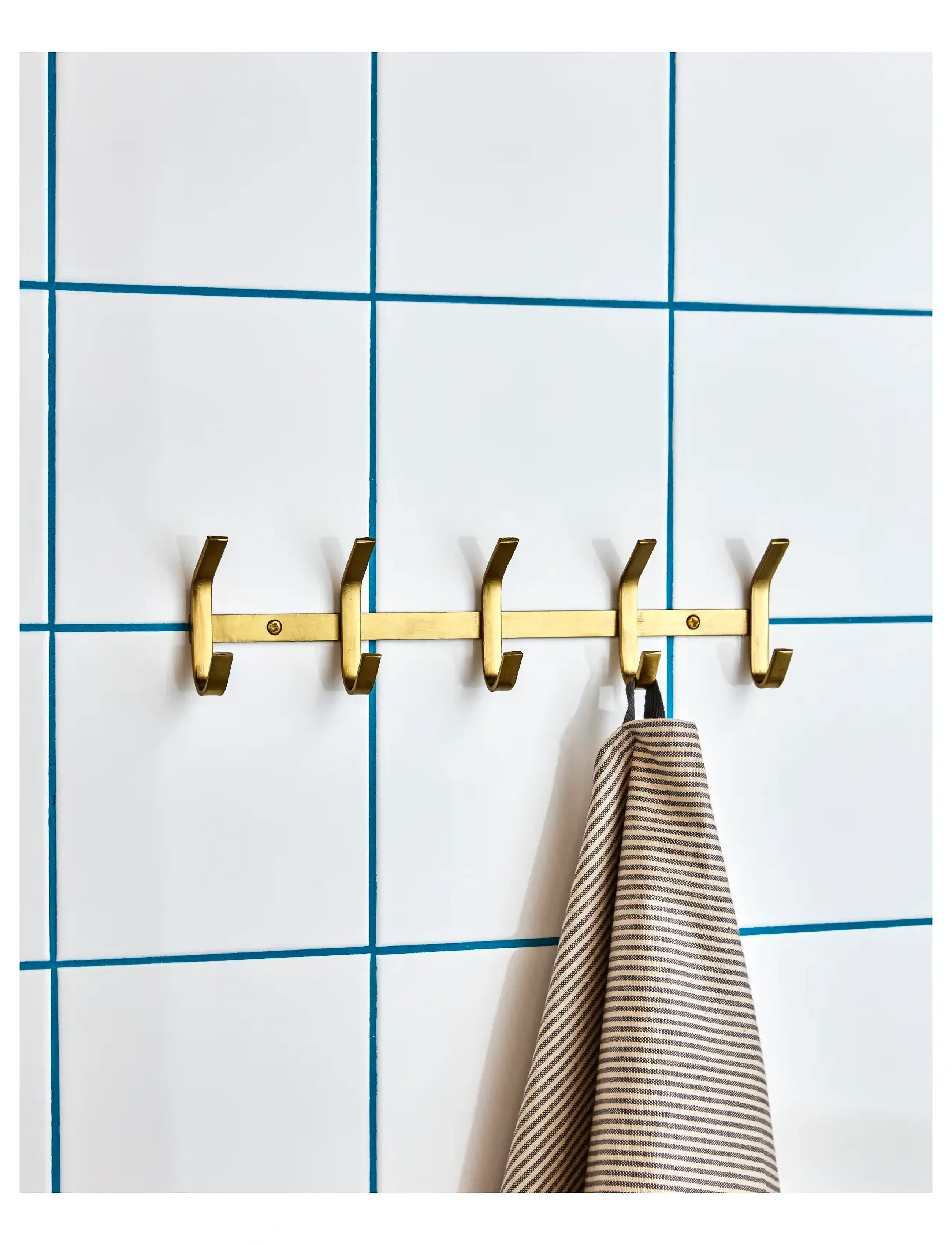 house doctor Rack, Hdhank, Gylden, One Size, Furniture, Gold - Coat Hooks & Racks, Homeware