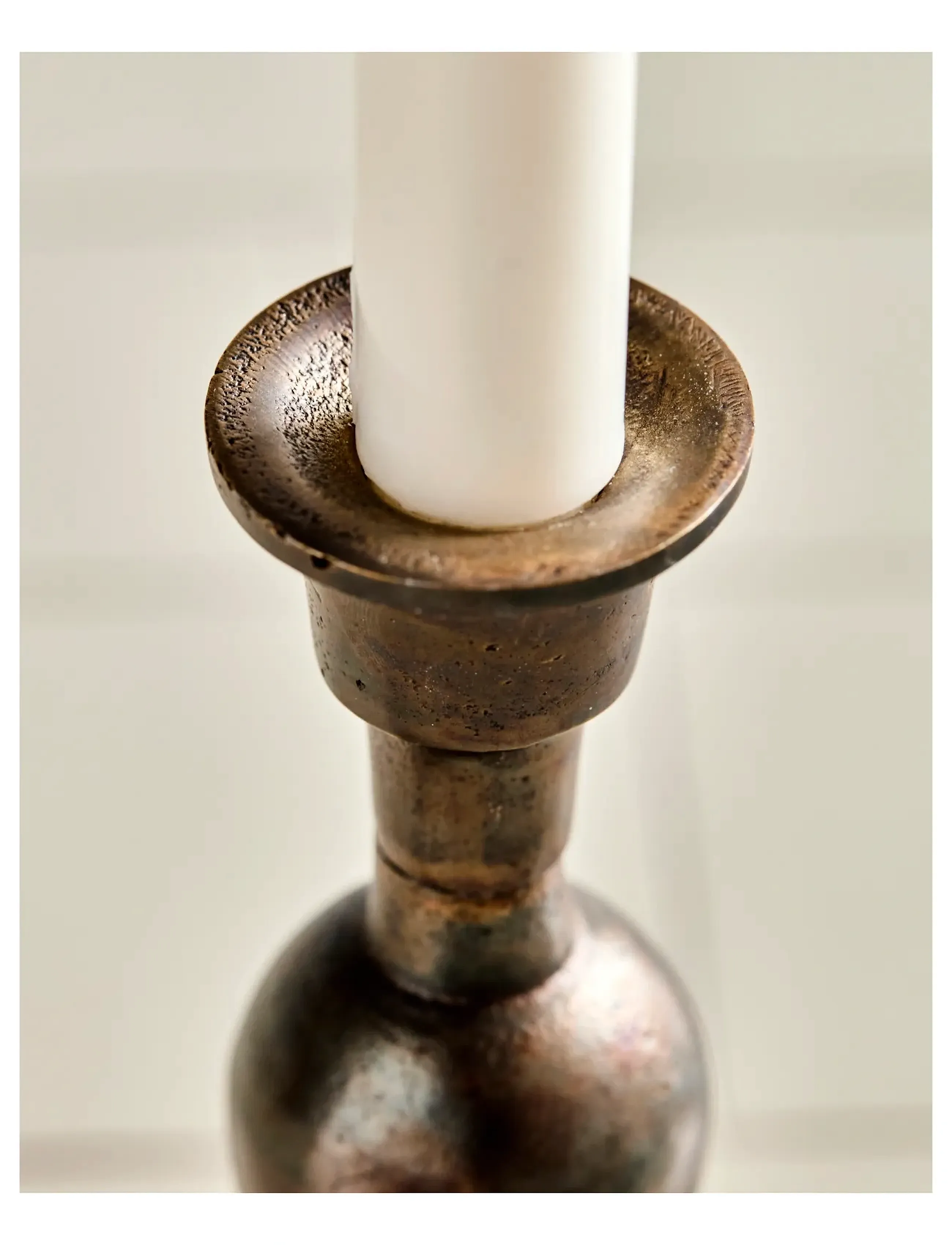 house doctor - Candle stand, HDCast, Antique brass - nach preis einkaufen - antique brass - 5