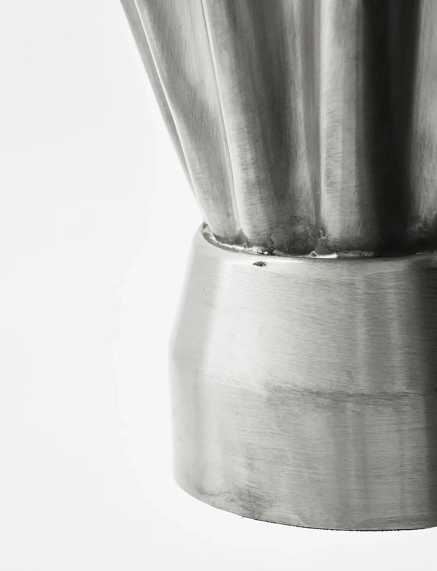 house doctor - Vase, HDFlood, Brushed silver finis - sünnipäevakingitused - silver - 3