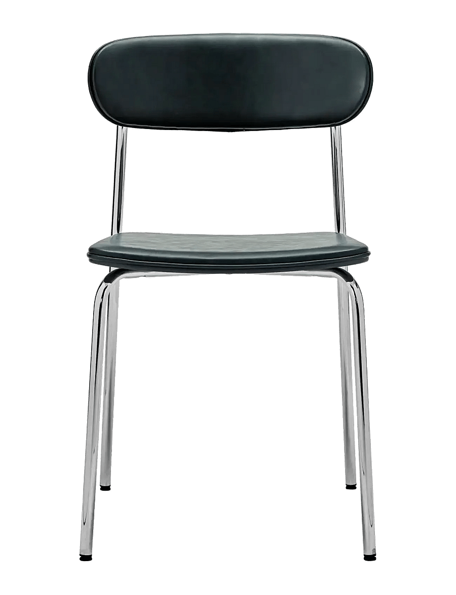 house doctor - Chair, HDPova, Crome;Dark green - crome, dark green - 2