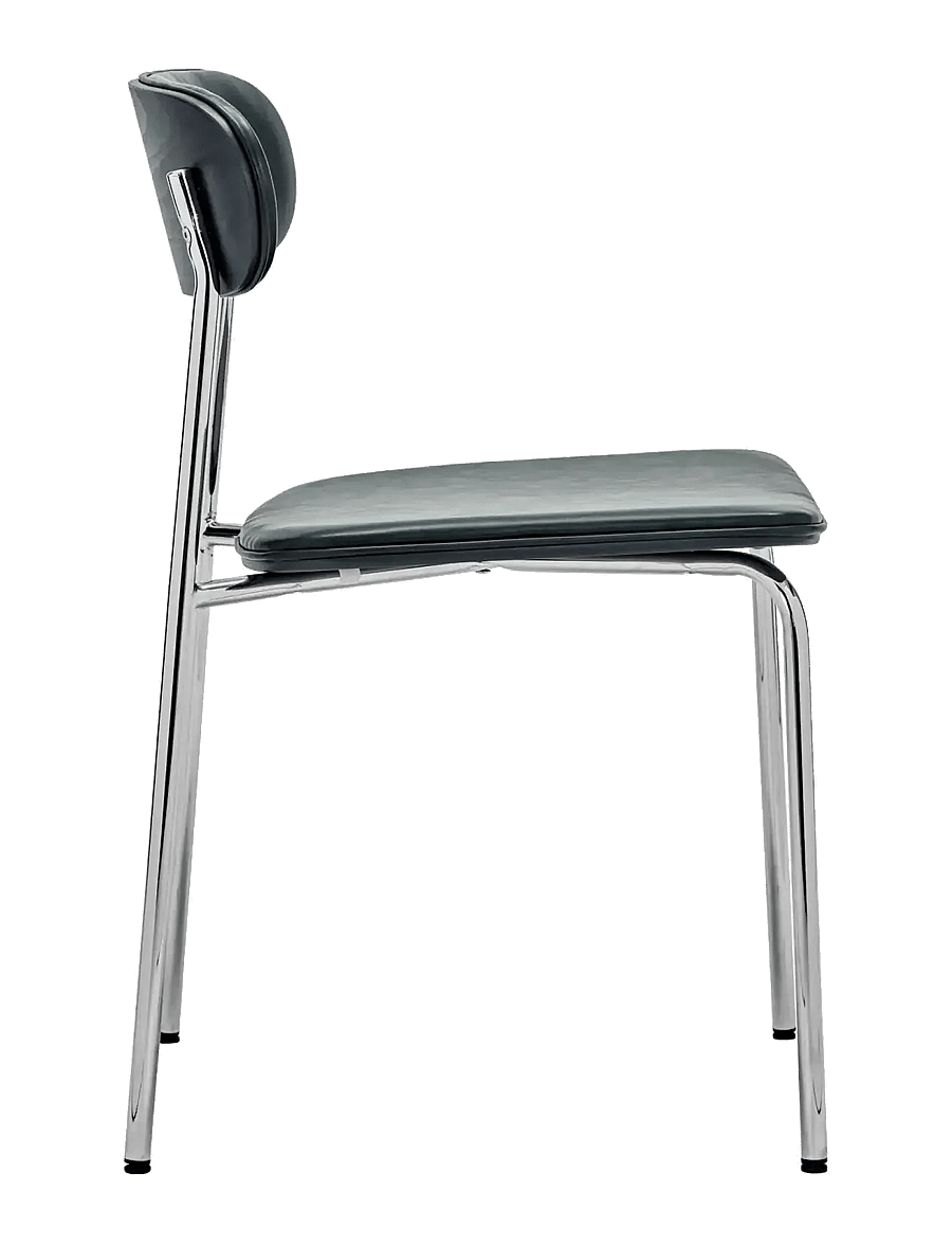 house doctor - Chair, HDPova, Crome;Dark green - crome, dark green - 3