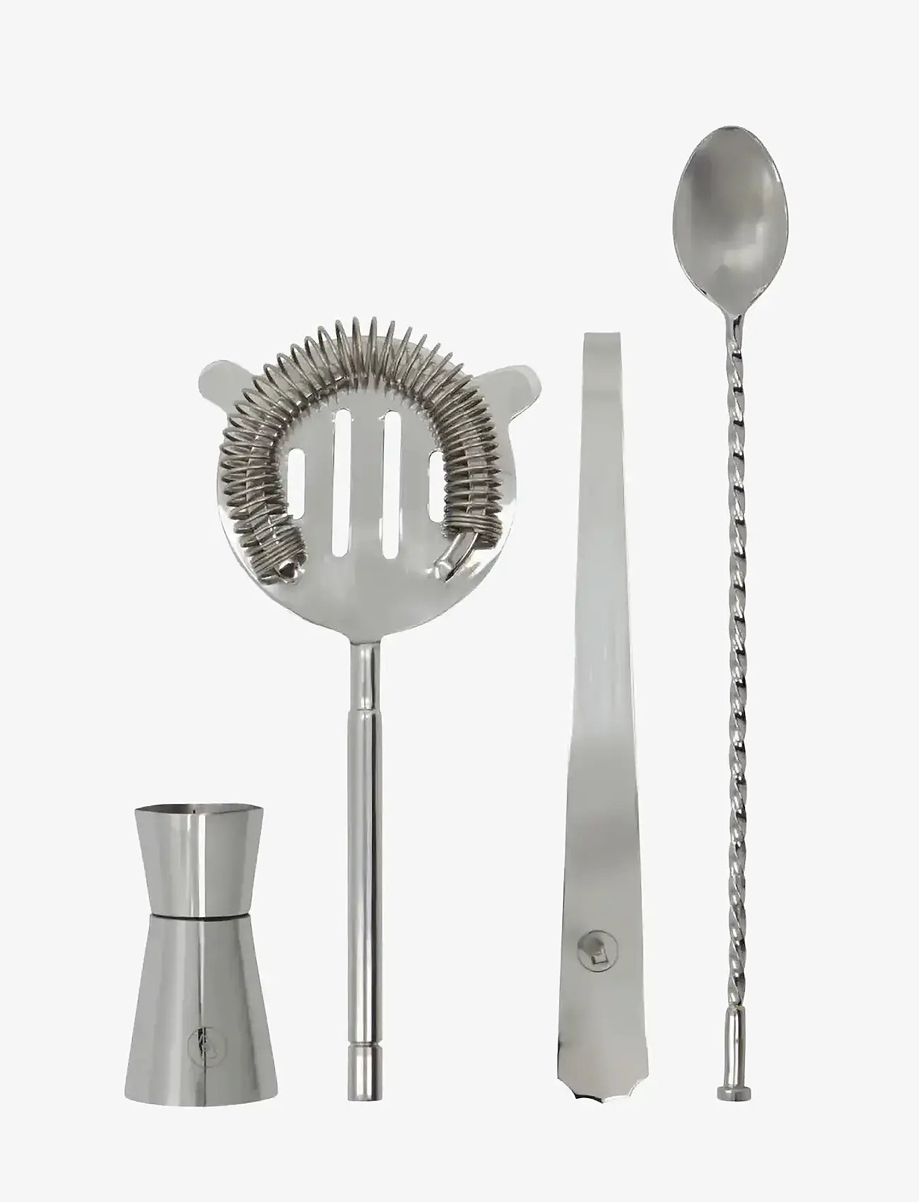 house doctor - Bar accessories, HDKett, Silver finish - shaker & cocktail-utensilien - silver finish - 0