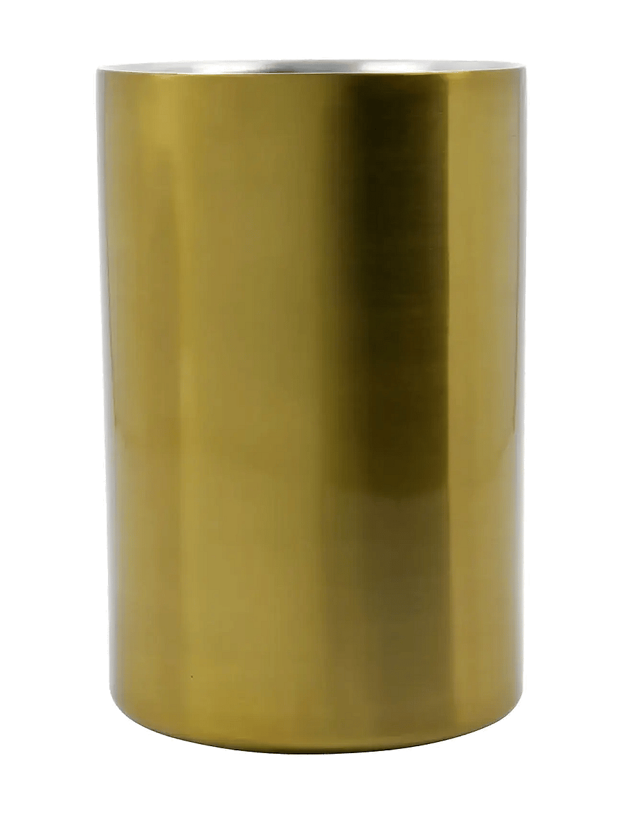 house doctor - Wine cooler, HDKett, Antique brass - pudelijahutid - antique brass finish - 1