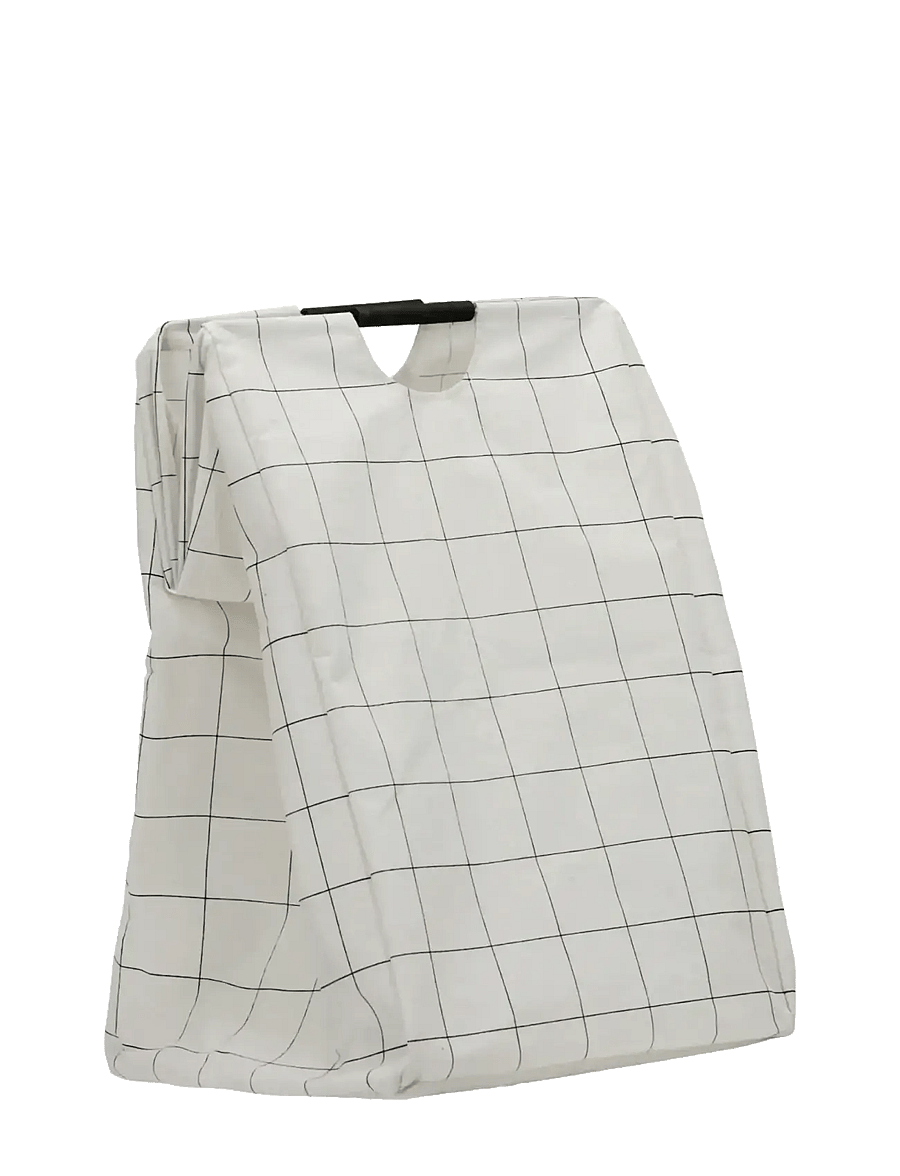 house doctor - Laundry bag, HDSquares, White - pesukorvid - white - 1