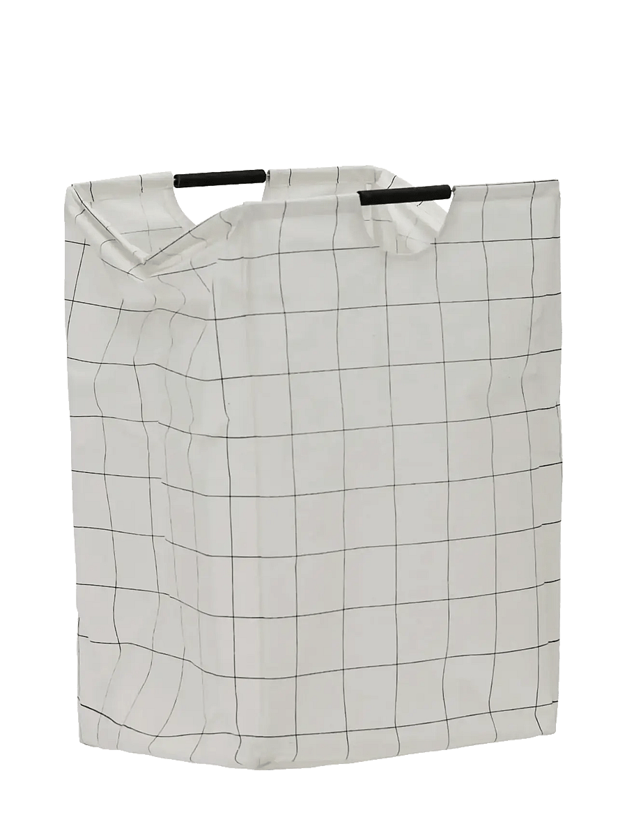 house doctor - Laundry bag, HDSquares, White - pesukorvid - white - 2