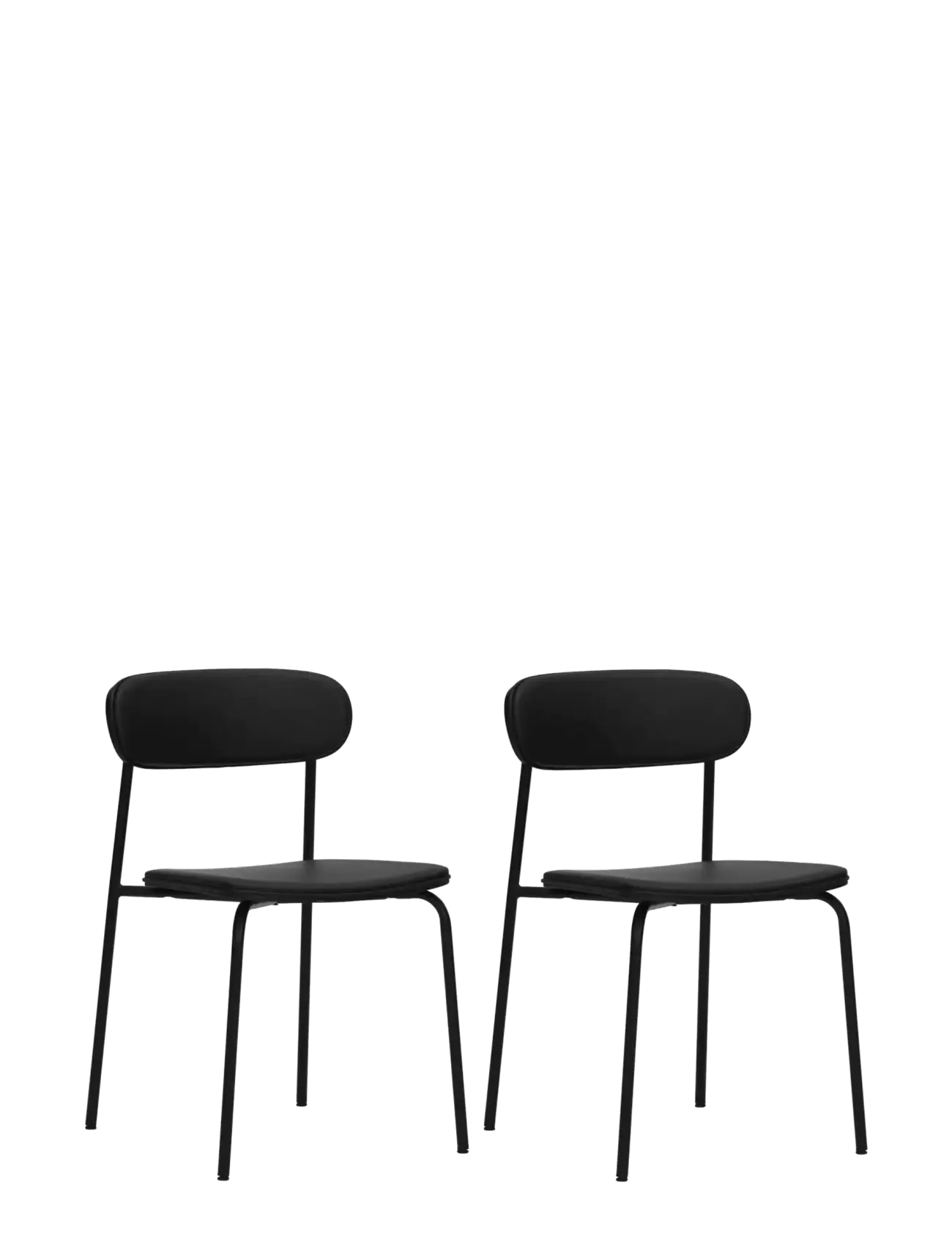 house doctor Chair, Hdpova, Black, Stol, Sort, Str: 52X 46.5X 78CM
