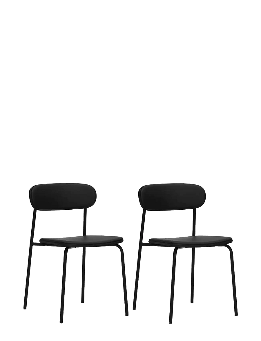 house doctor - Chair, HDPova, Black - stühle - black - 1
