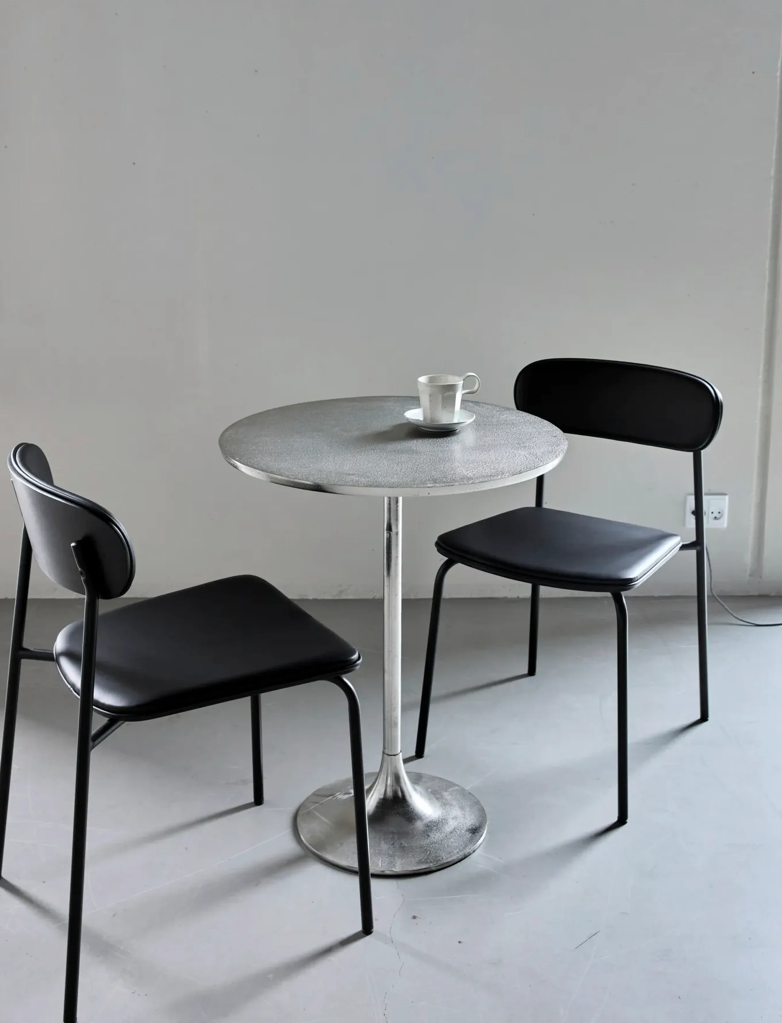 house doctor Chair, Hdpova, Black, 52X 46.5X 78 cm, Chairs & Stools, Schwarz - Chairs, Homeware