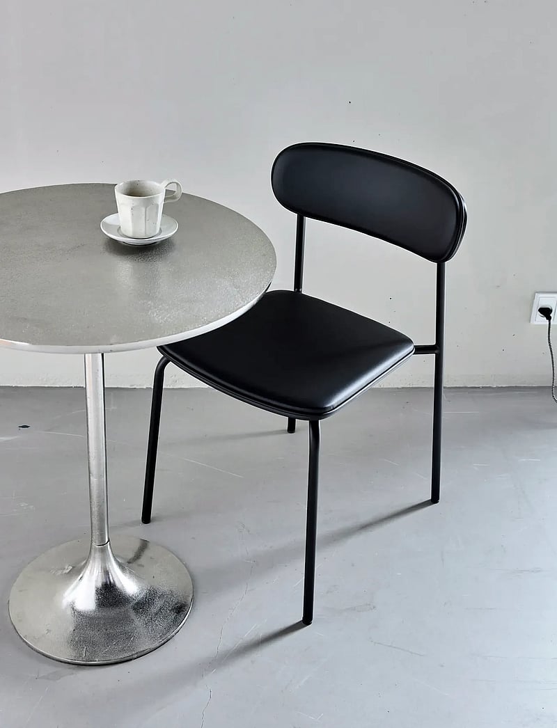 house doctor - Chair, HDPova, Black - toolid - black - 5