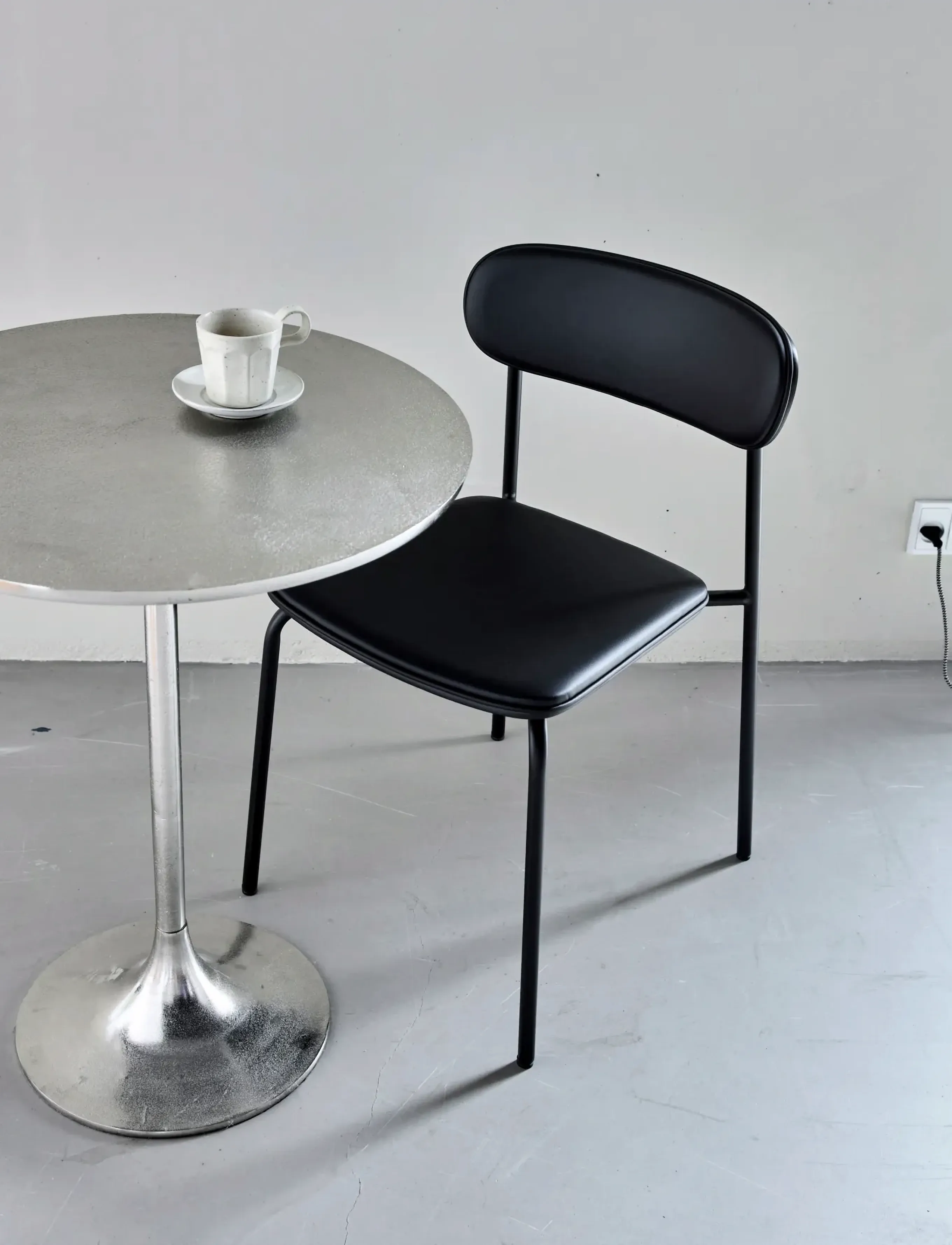 house doctor - Chair, HDPova, Black - stolar - black - 5