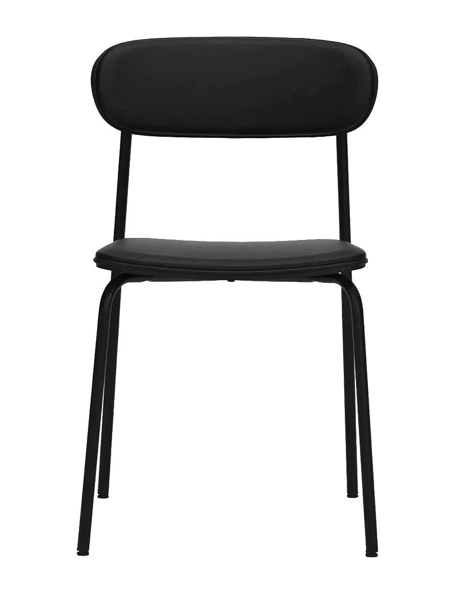 house doctor - Chair, HDPova, Black - stühle & hocker - black - 2