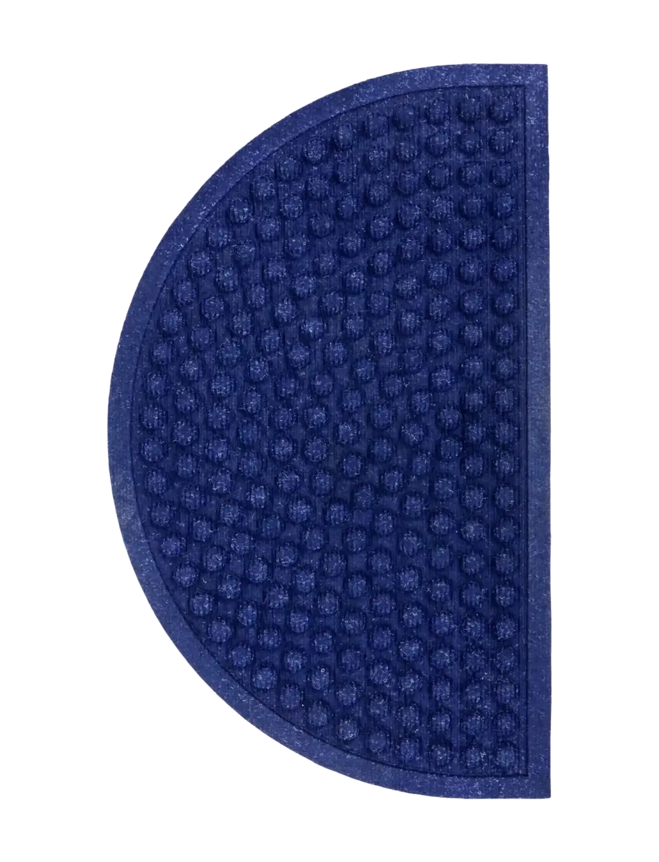 HOUSE DOCTOR Door Mat, Hdentry, Half Rund, Blau Navy - 75X 45X 0.8CM - Unisex