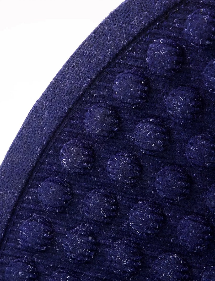 house doctor - Door mat, HDEntry, Half Round, Blue - uksematid - blue - 2