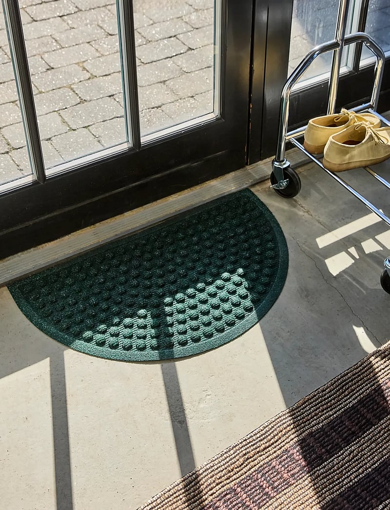 house doctor - Door mat, HDEntry, Half Round, Gree - uksematid - green - 0