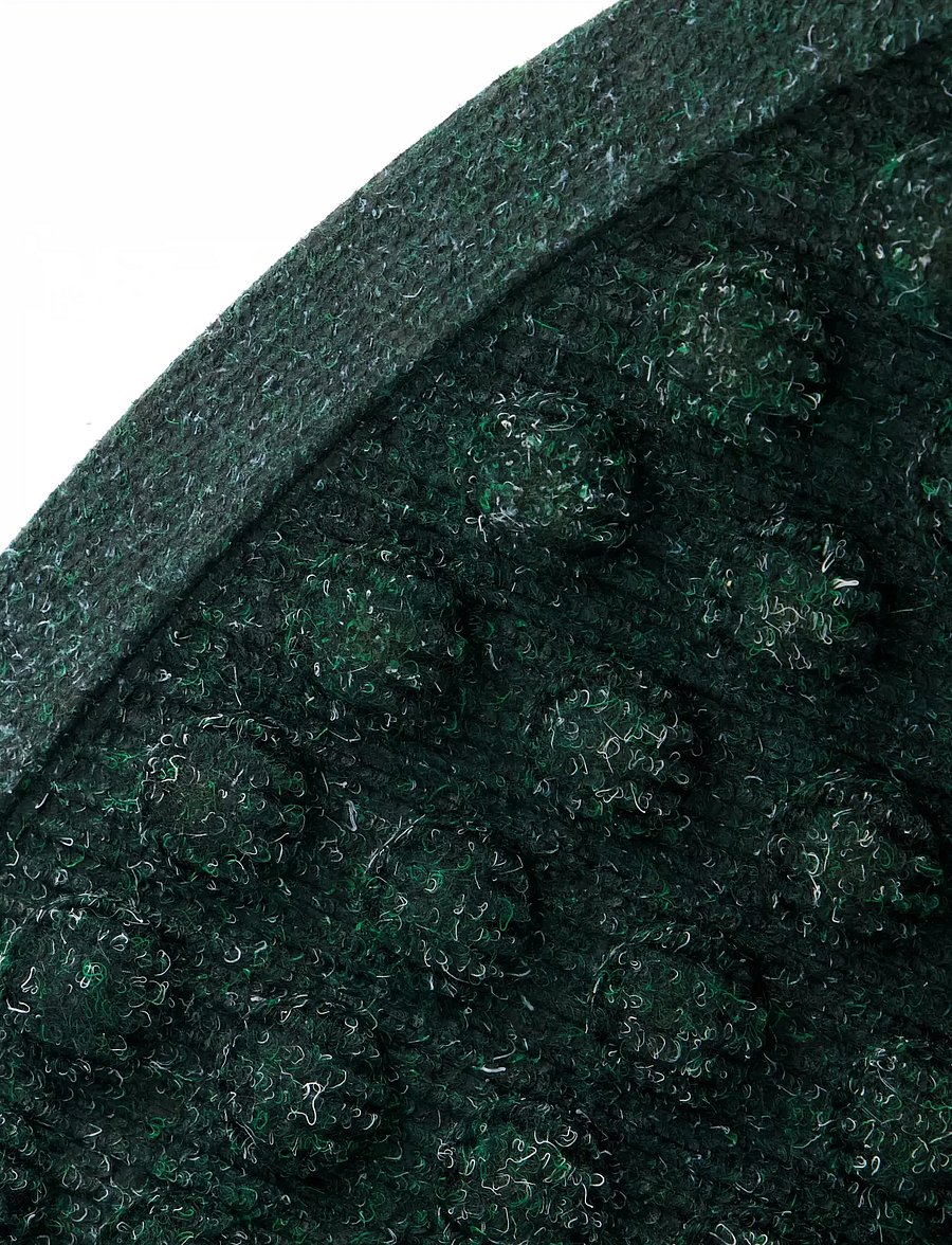 house doctor - Door mat, HDEntry, Half Round, Gree - uksematid - green - 2