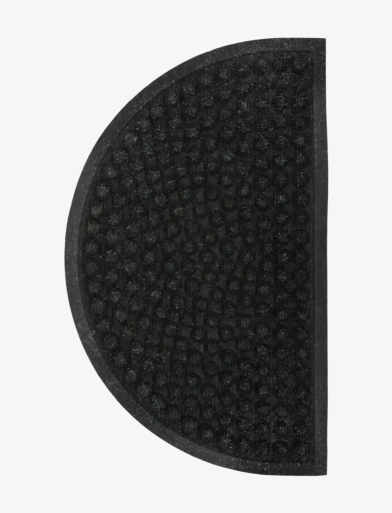 house doctor - Door mat, HDEntry, Half Round, Blac - uksematid - black - 1