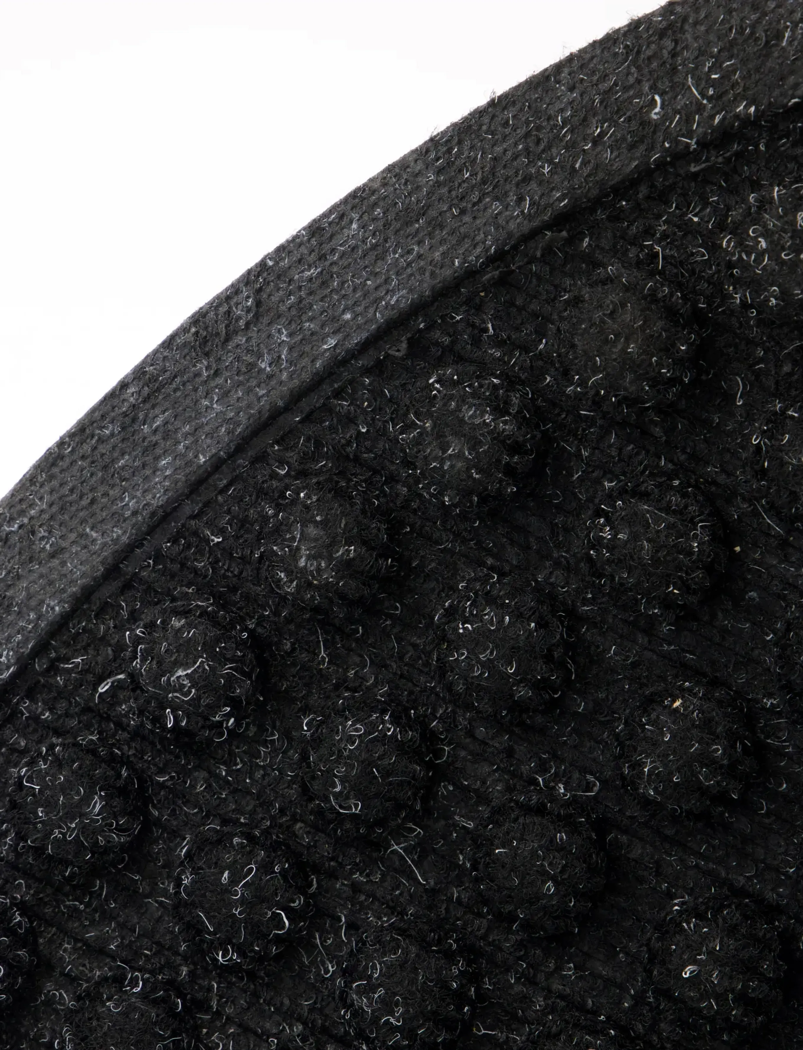 house doctor - Door mat, HDEntry, Half Round, Blac - doormats - black - 2