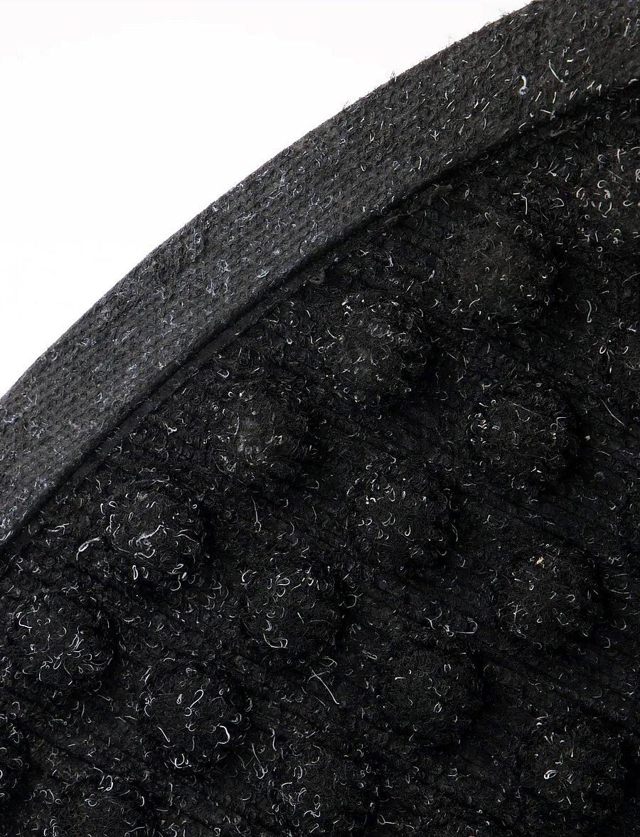 house doctor - Door mat, HDEntry, Half Round, Blac - türmatten - black - 2