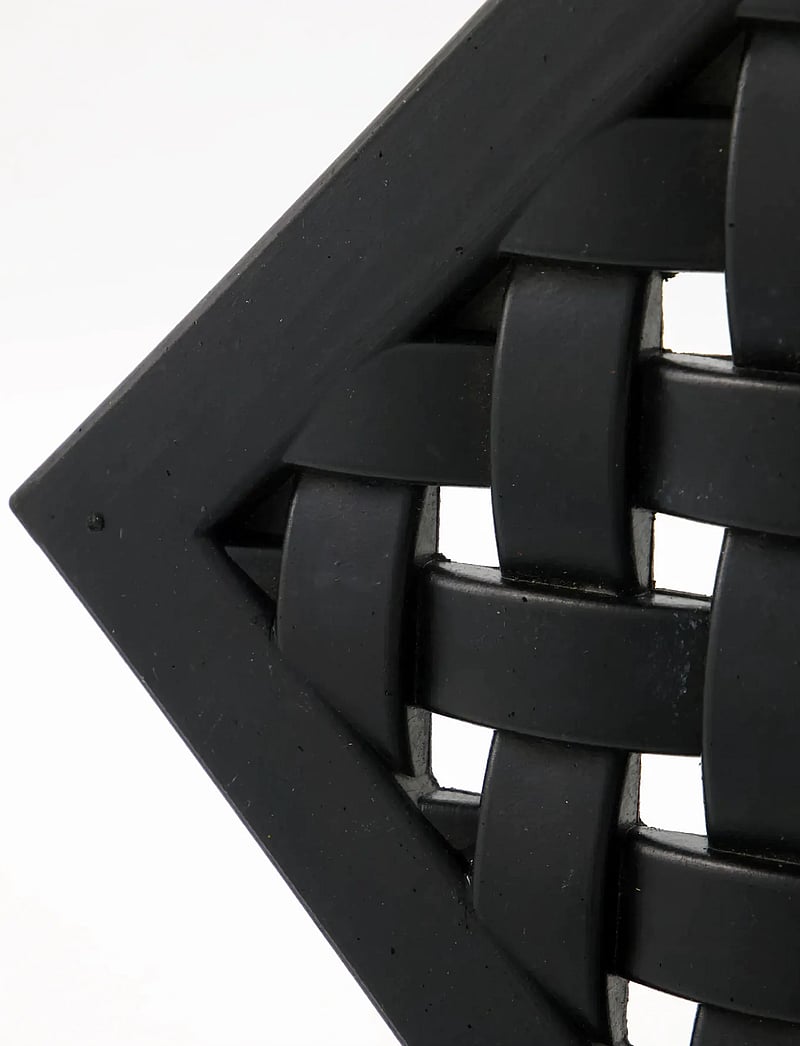 house doctor - Door mat, HDBraid, Black - uksematid - black - 2