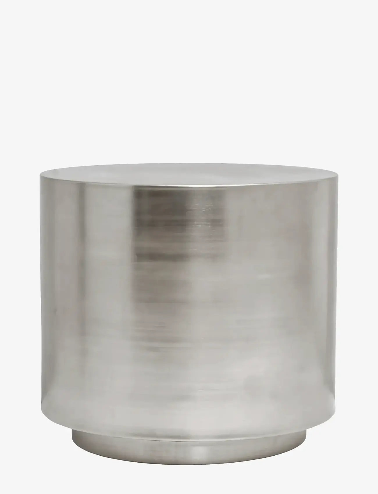 house doctor - Side table, HDStep, Brushed silver - küljelauad ja väikesed lauad - brushed silver finish - 1