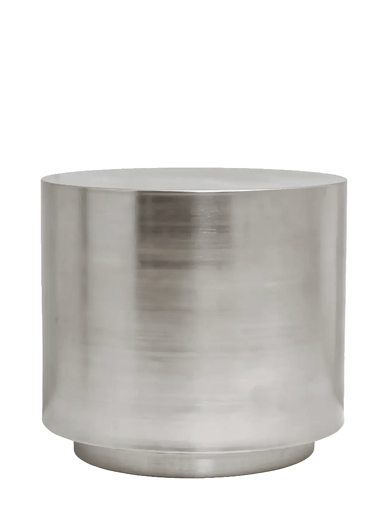 house doctor - Side table, HDStep, Brushed silver - küljelauad ja väikesed lauad - brushed silver finish - 1