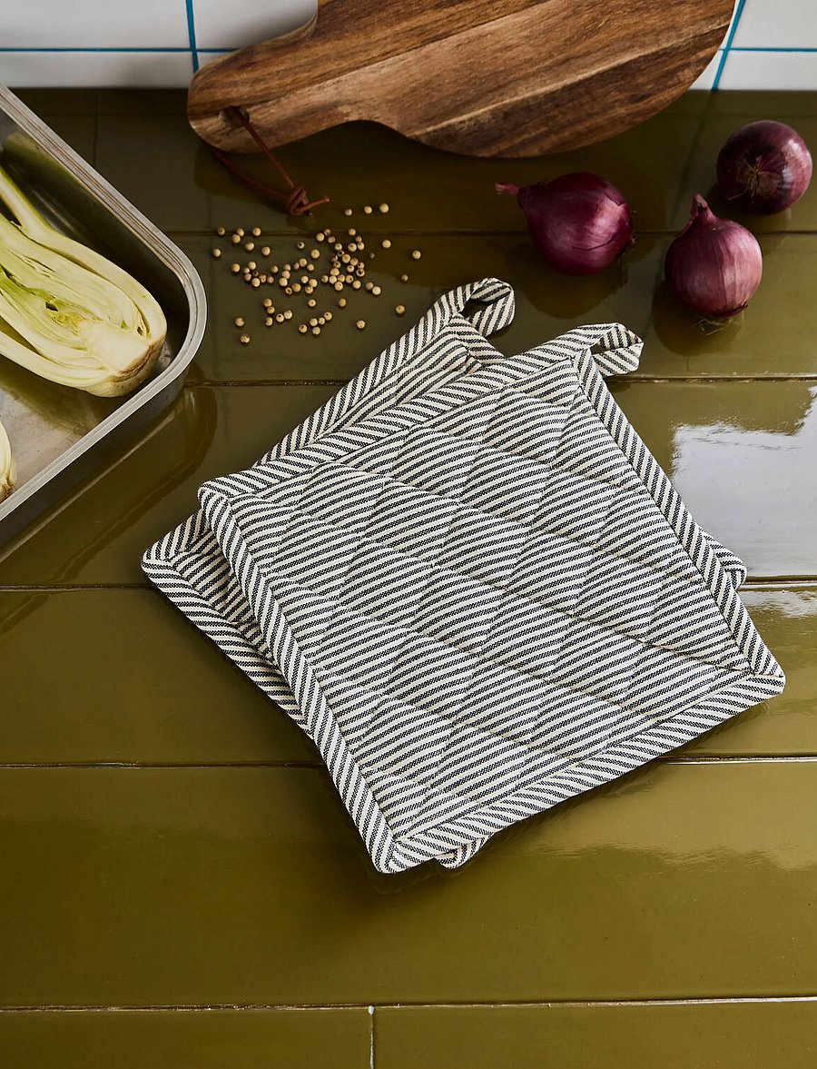 house doctor - Potholder, HDChef, Dark grey - dark grey - 0