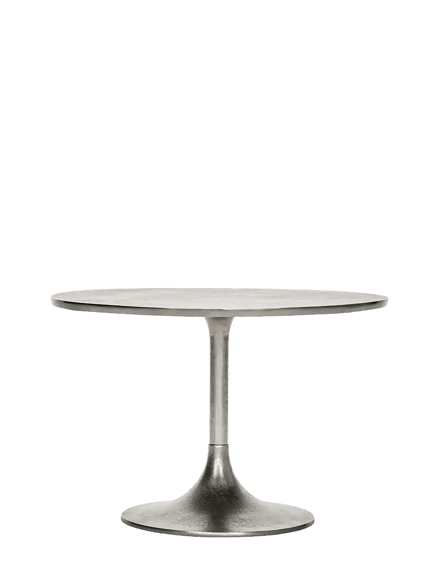 house doctor - Side table, HDPan, Silver finish - beistelltische & kleine tische - silver finish - 1