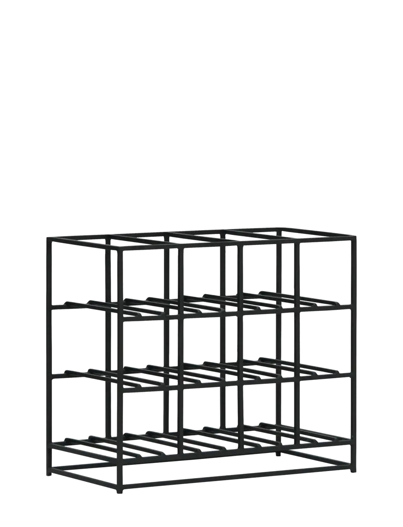 house doctor Wine Rack, Hd12, Black, Hylde, Sort, Str: 20X 41X 35CM