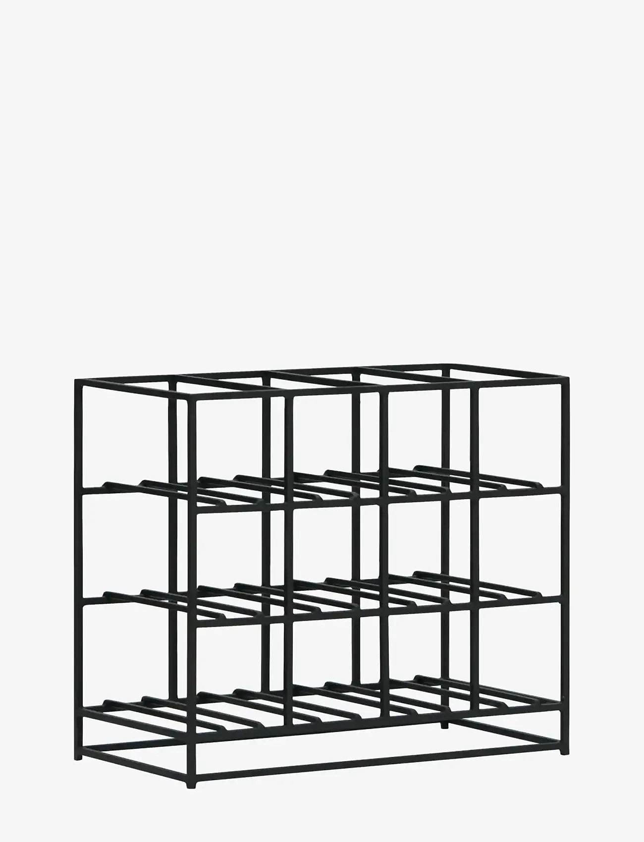 house doctor - Wine rack, HD12, Black - hylder - black - 1