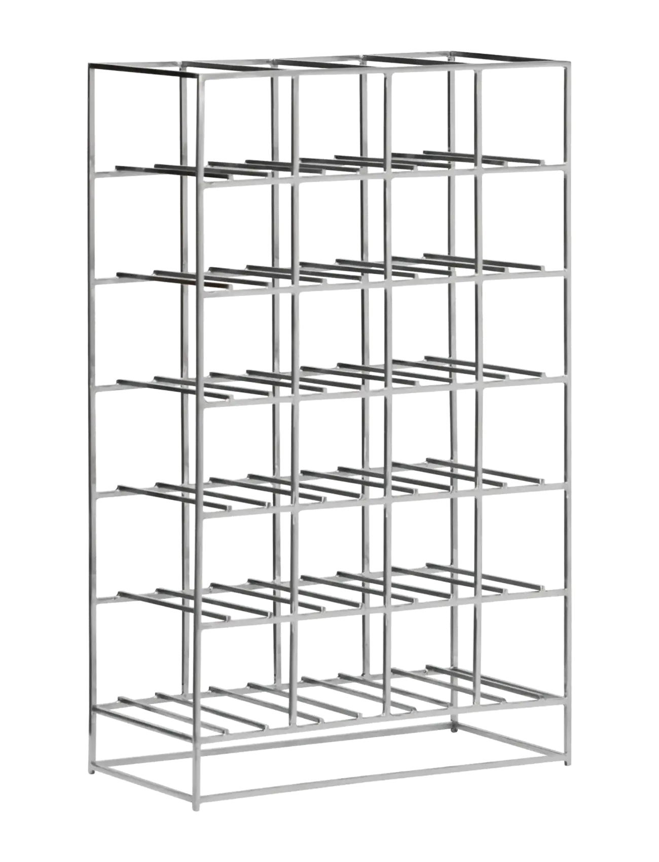 HOUSE DOCTOR Wine Rack, Hd24, Silber Finish Silber - 20X 41X 67CM - Unisex