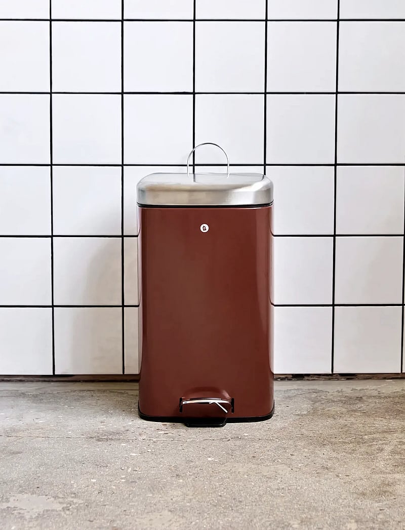 house doctor - Bin, HDSort, Terracotta - papierkörbe - terracotta - 0