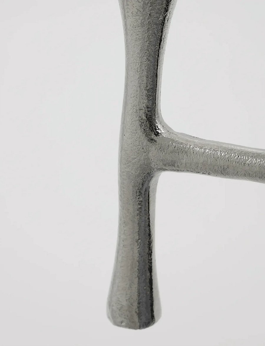 house doctor - Candle stand, HDTristy, Silver fini - küünlajalad - silver finish - 2