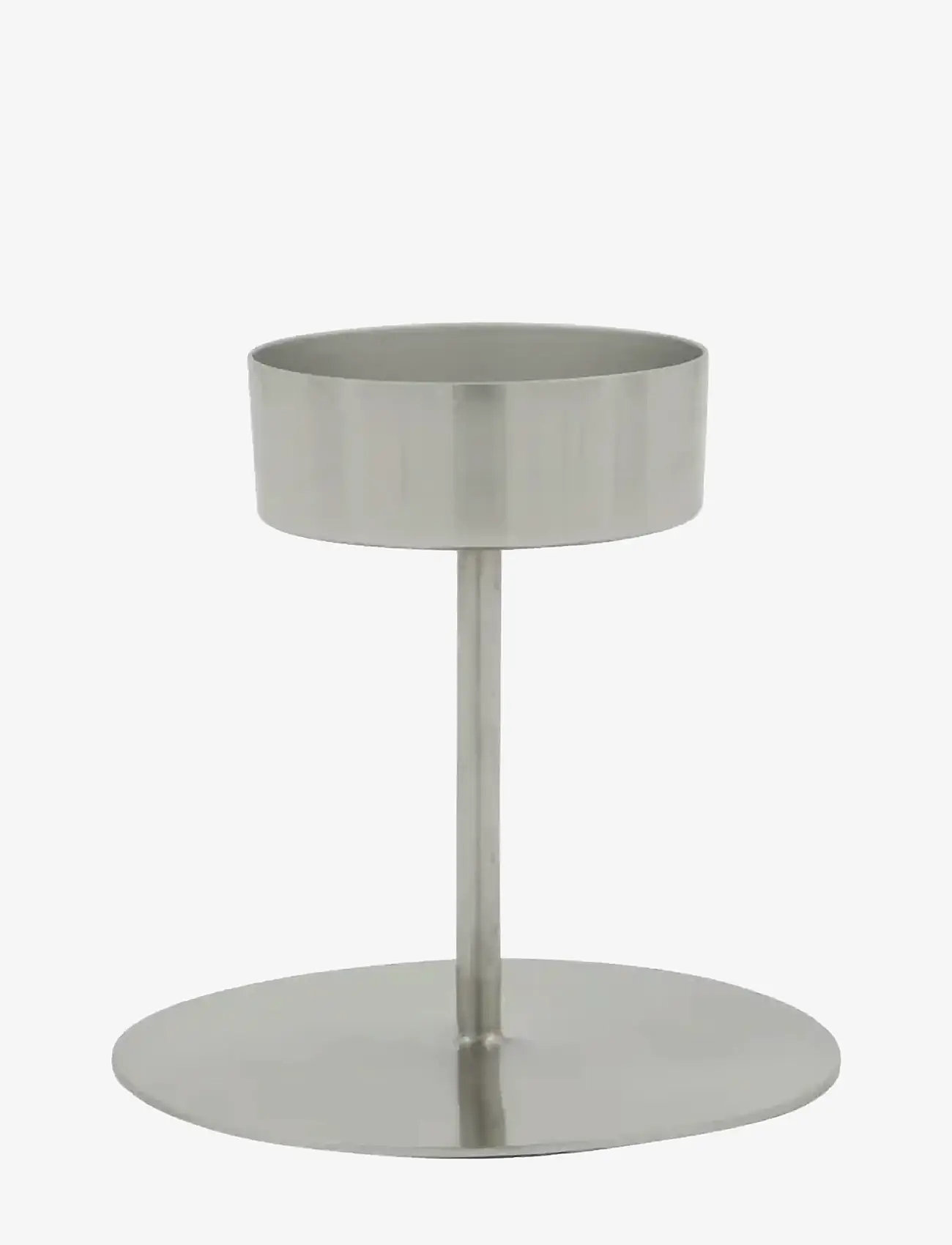 house doctor - Tealight holder, HDAnit, Silver fin - teeküünlahoidjad - silver finish - 1