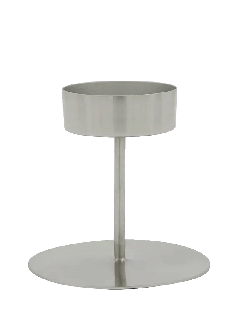 house doctor - Tealight holder, HDAnit, Silver fin - teeküünlahoidjad - silver finish - 1