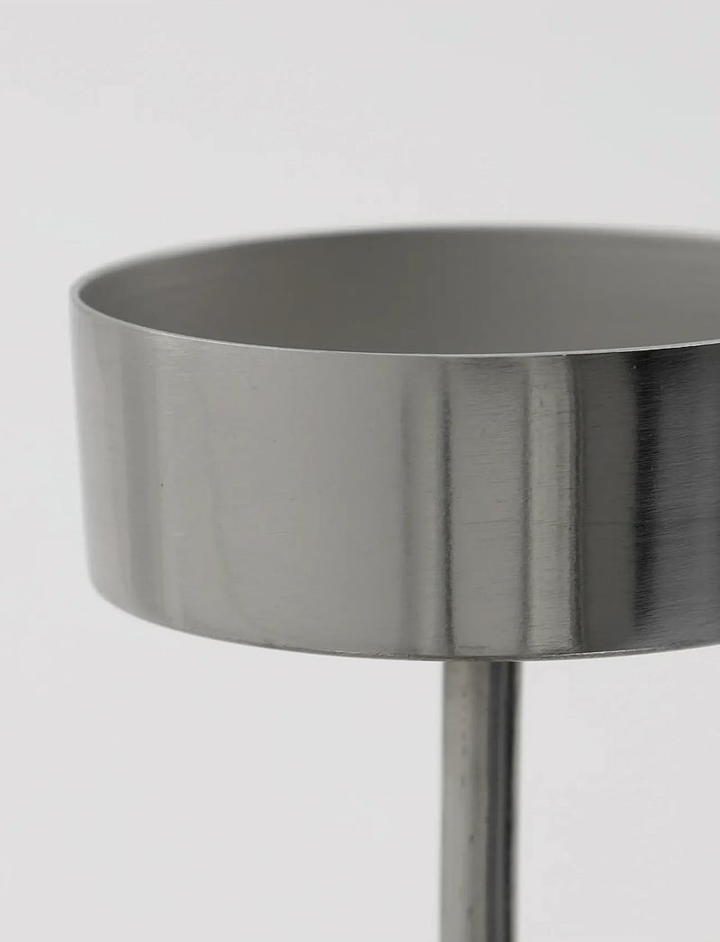 house doctor - Tealight holder, HDAnit, Silver fin - teeküünlahoidjad - silver finish - 2