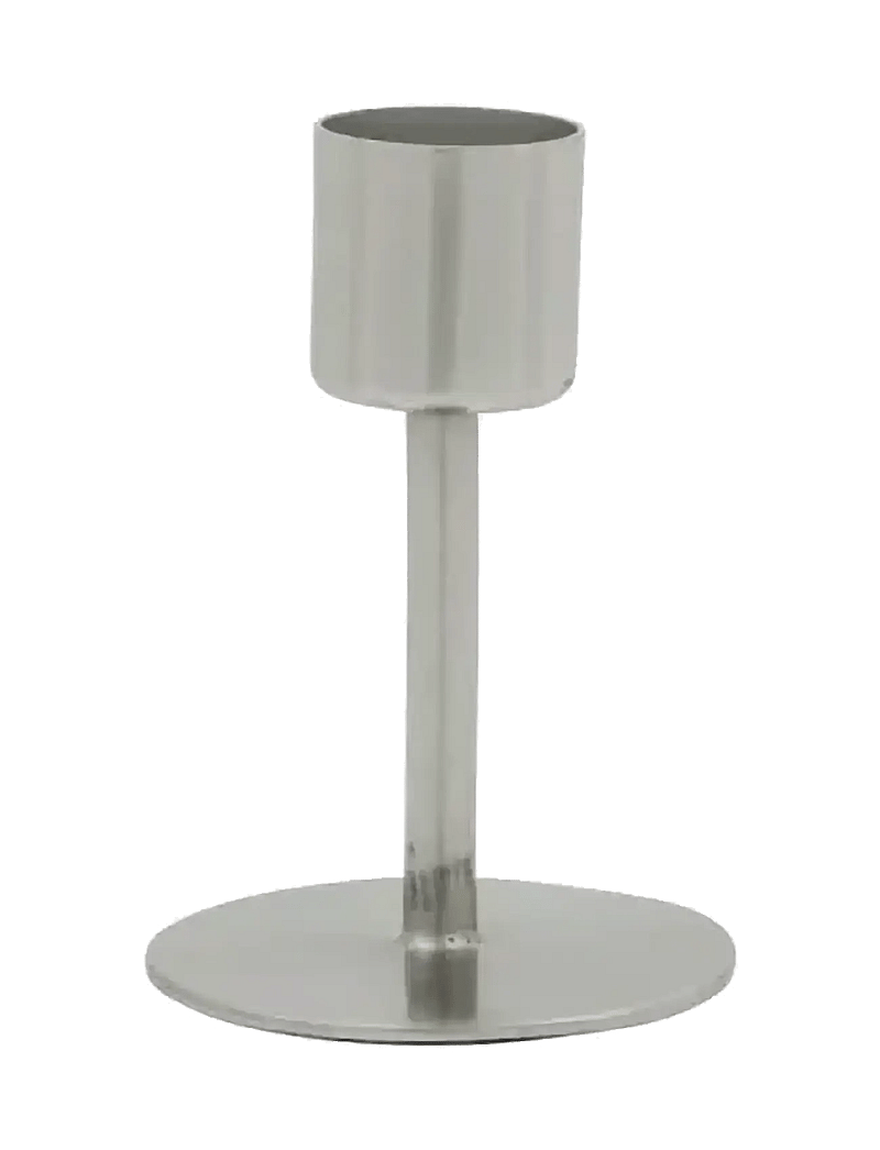 house doctor - Candle stand, HDAnit, Silver finish - kerzenständer - silver finish - 1