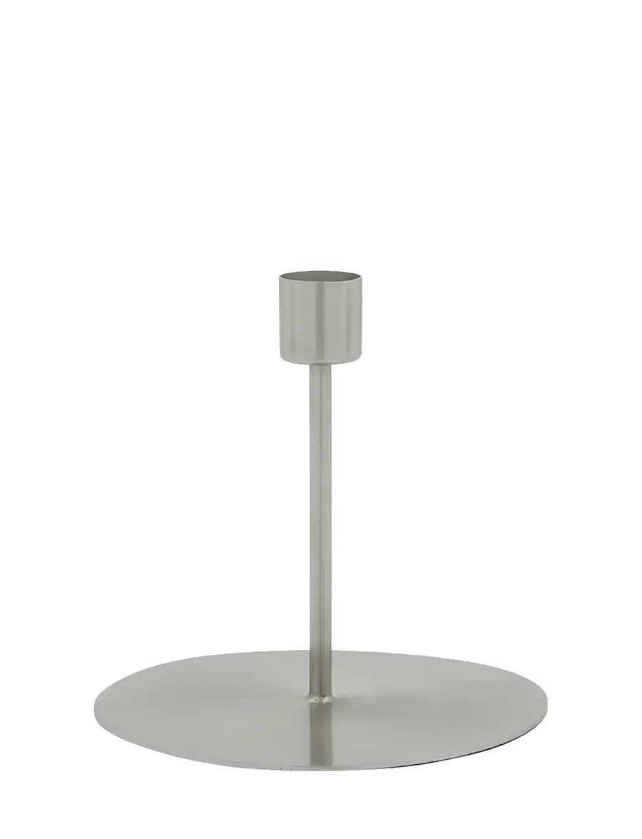house doctor - Candle stand, HDAnit, Silver finish - kerzenständer - silver finish - 1
