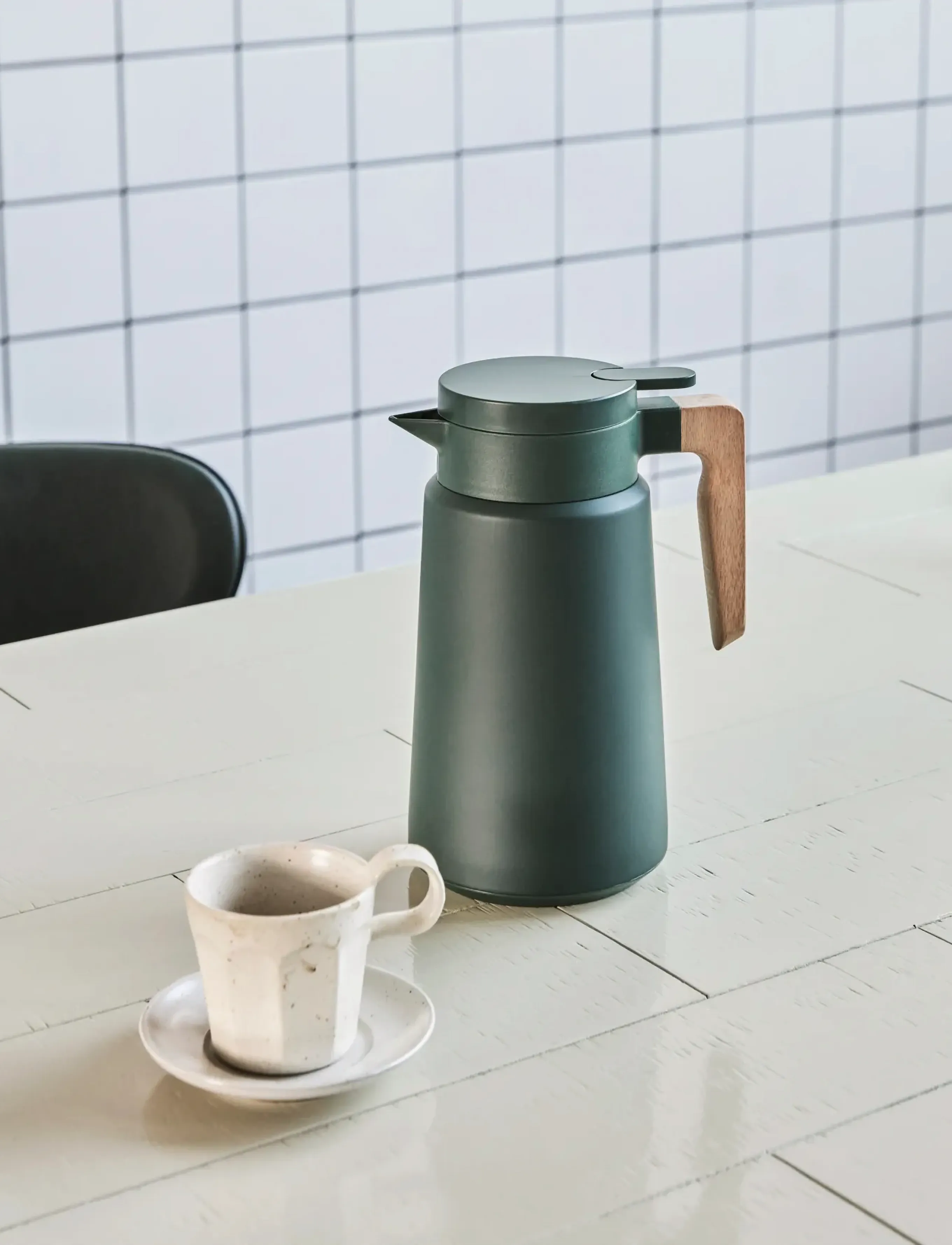house doctor - Thermos, HDCole, Dark green - thermoskannen - dark green - 0