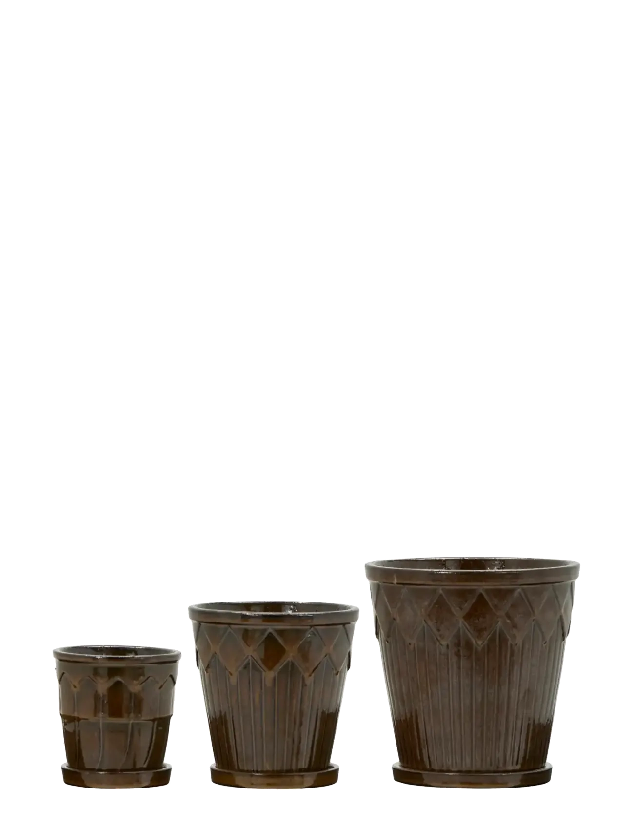 house doctor Planter, HDCora, Brown - Krukor - BROWN / brown