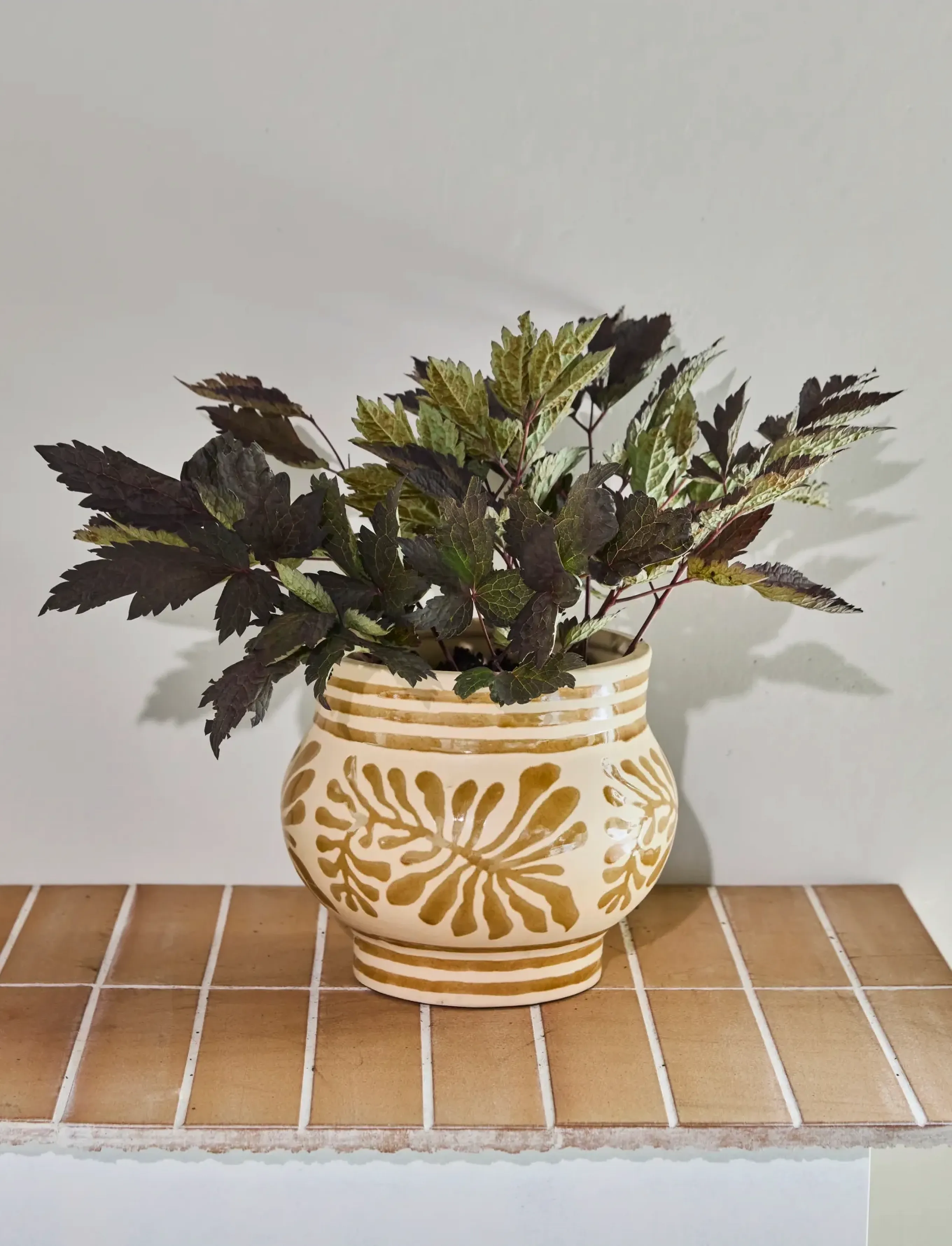 house doctor Planter, Hdivy, Beige, 20X 23 cm, Decoration, Beige - Flower Pots, Homeware